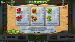 Flowers-paytable