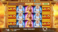 Greek Gods Slot Game Reels