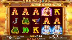 Greek Gods slot game win won
