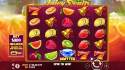 Juicy-Fruits-Pragmatic-Play-reel screen