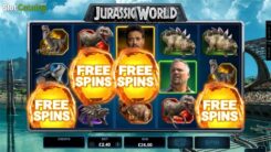 Jurassic-World-free spins