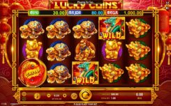 Lucky Coins Slot Game Reels