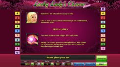Lucky Lady Charm DeLuxe Slot Game Features
