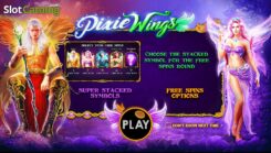 Pixie-Wings-start screen