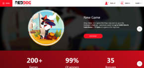 Red Dog Bonuses New Game