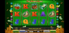 the money game slot reels