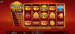 9 Masks of Fire Slot Reels