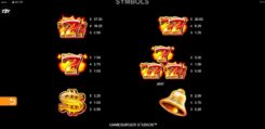 9 Masks of Fire Slot Symbols
