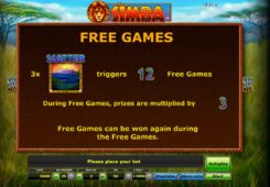 African Simba Slot Free Spins
