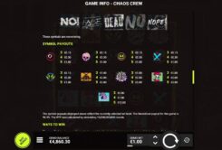 Chaos Crew Slot Symbols