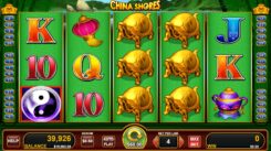 China Shores Slot Game Reels