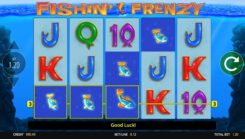 Fishin' Frenzy Slot Game Win