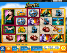 Lancelot game review screen win