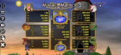 Magic Mirror Slot Paytable