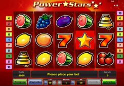 Power Stars Slot Game Reels