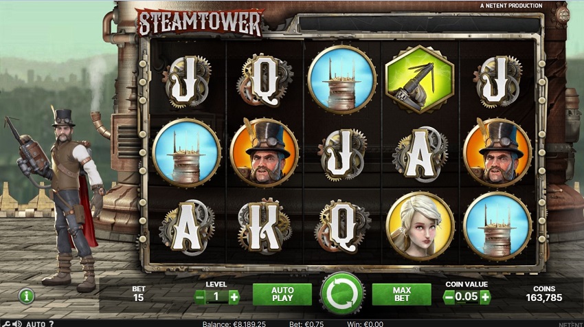 Steam Tower Game Review 2024 🏆 - RTP, Bonuses + Demo