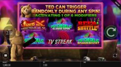 TED Slot Game First Screen