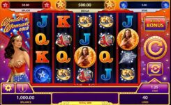 Wonder Woman Gold Slot Reels