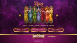 7Sins Slot Game Review Fist screen
