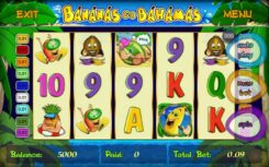 Bananas Go Bahamas Slot Game Reels