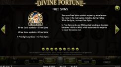 Divine Fortune Slot Free Spins