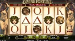 Divine Fortune Slot Game First Screen