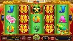 Dragons Law Slot Game Reels