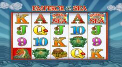 Emperor of the Sea Slot Game First Screen