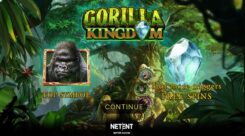 Gorilla Kingdom Game Slot First Screen