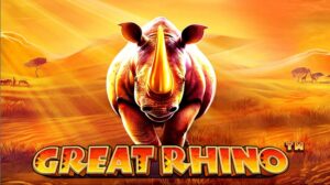 Great Rhino Slot Game Review Logo