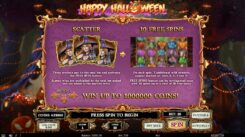 Happy Halloween Slot Free Spins Scatter