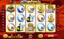 Lotto Madness Slot Game Reels