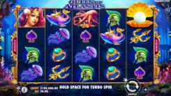 Queen of Atlantis Slot Game Reels