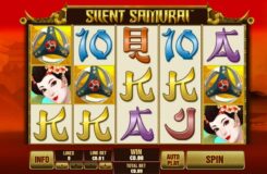 Silent Samurai Slot Game Reels