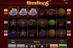 Sizzling 6 Slot Win