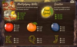 Wild Cherries Slot Symbols