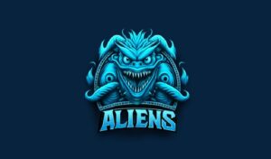 Aliens Game Review Slot Logo