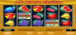 All Ways fruits Slot Sevens