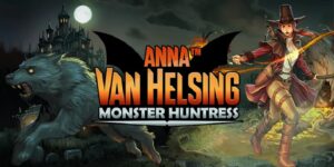 Anna Van Helsing Monster Huntress Slot Game Logo