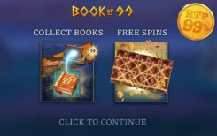 Book of 99 Slot Game Review First Screen