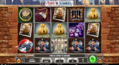 Cops N Robbers Slot Game Reels