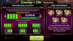 Dancing in Rio Game Review Slot Reel