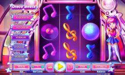 Disco Beats Slot Game Reels