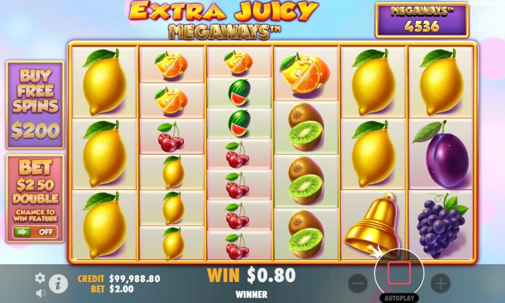 Extra Juicy Megaways Reels Win