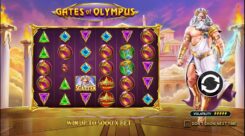 Gates of Olympus Game First Screen