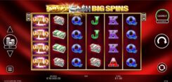 Gold cash Big Spin slot game reels