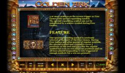 Golden Ark Feature