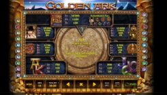 Golden Ark Paytable Symbols