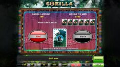 Gorilla Slot Game Gamble