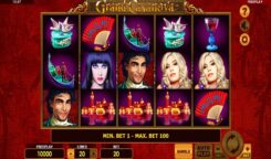 Grand Casanova Game Review Slot Start Screen